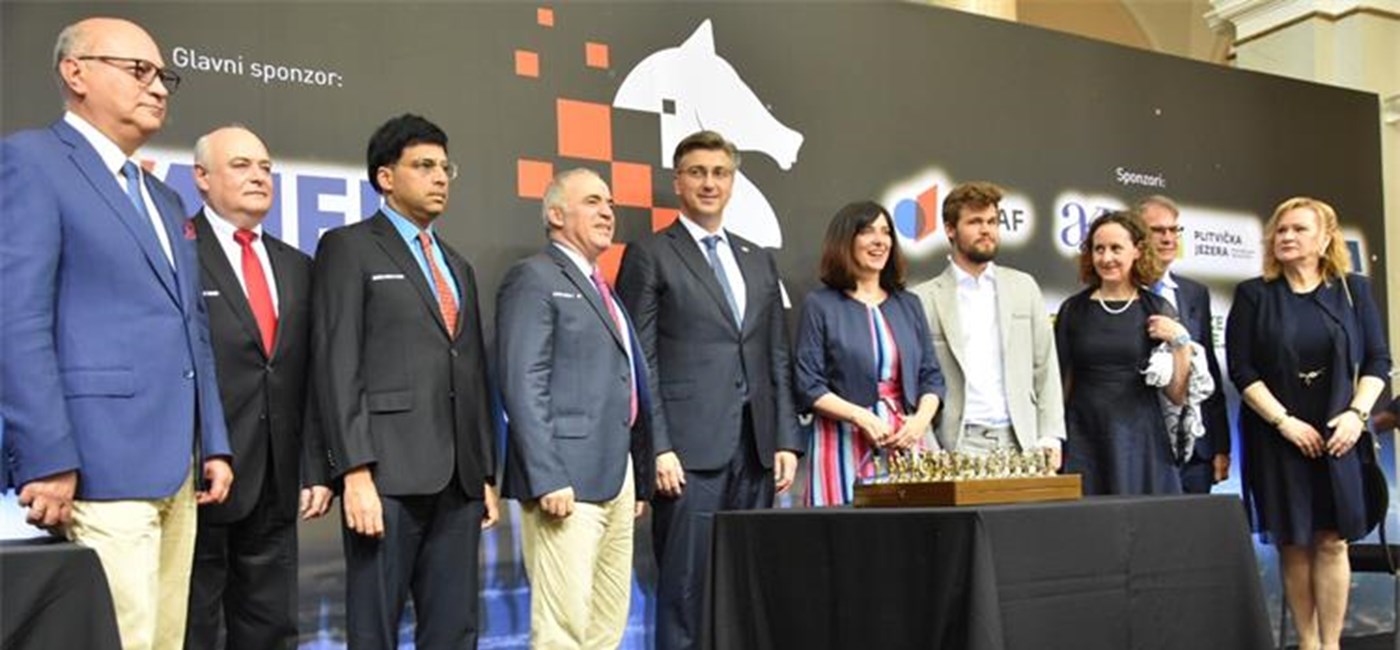 Plenković otvorio šahovski turnir Croatia Grand Chess Tour: Šah šalje poruku izvrsnosti, uspjeha i originalnih poteza